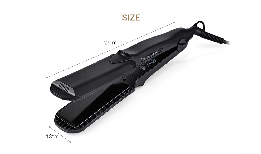 DODO L - C280 Ceramic Hair Straightener with 3 Size Changeable Corn Plates