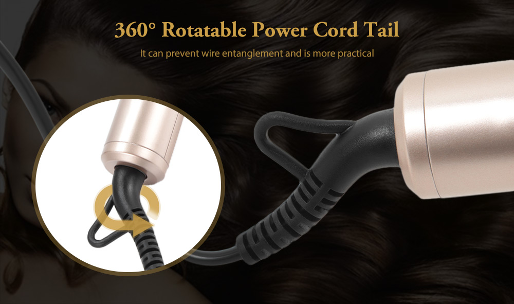Hair Curler 360 Degree Automatic Rotating Roller