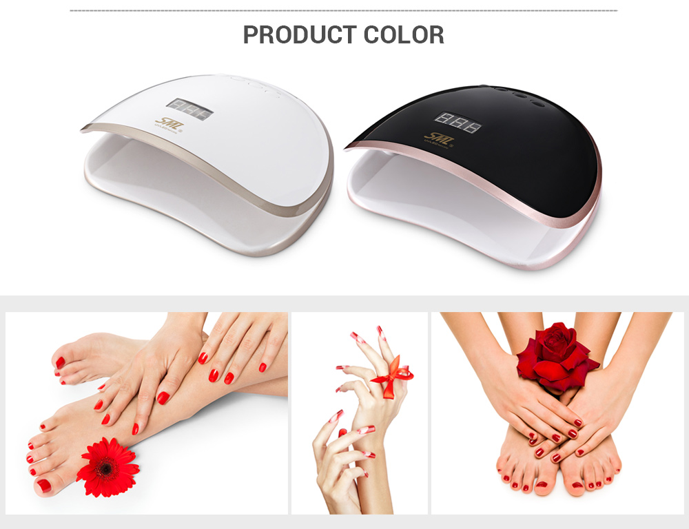 SML S8 48W 33 LEDs UV LED Manicure Tool Curing Nail Gel Dryer Lamp