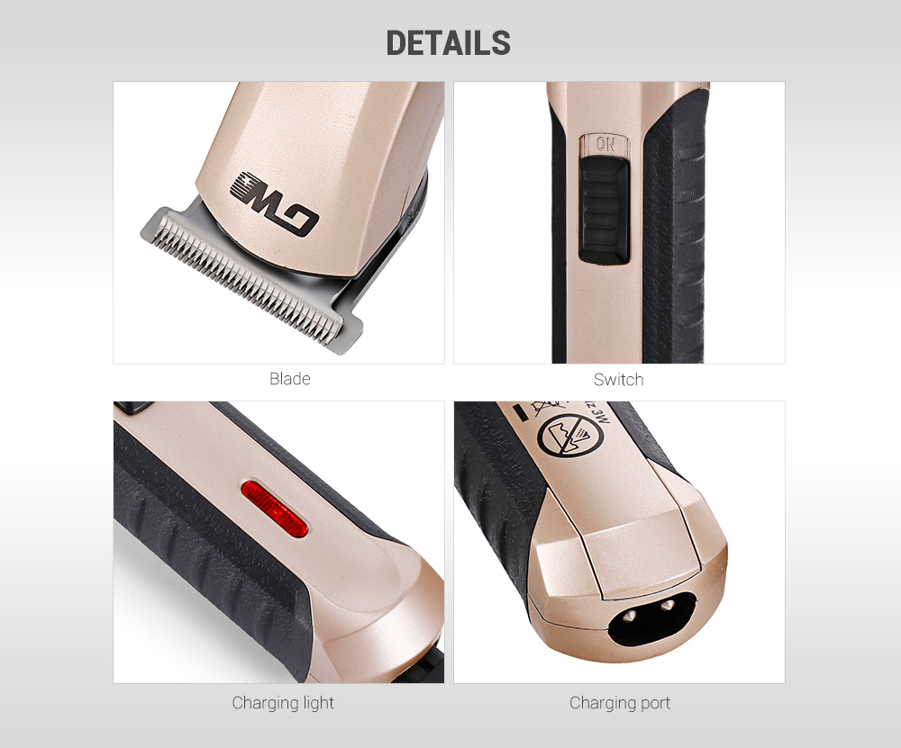 GW - 9757 Electric Rechargeable Hair Clipper