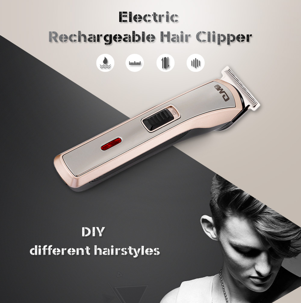 GW - 9756 Electric Rechargeable Hair Clipper