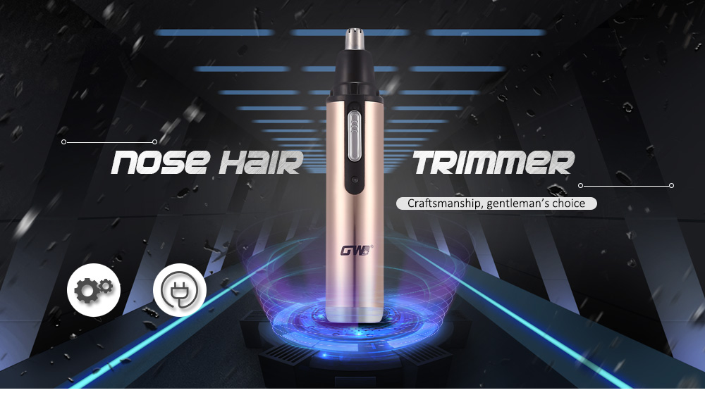 GW - 212 Washable Blade Rechargeable Nose Hair Trimmer