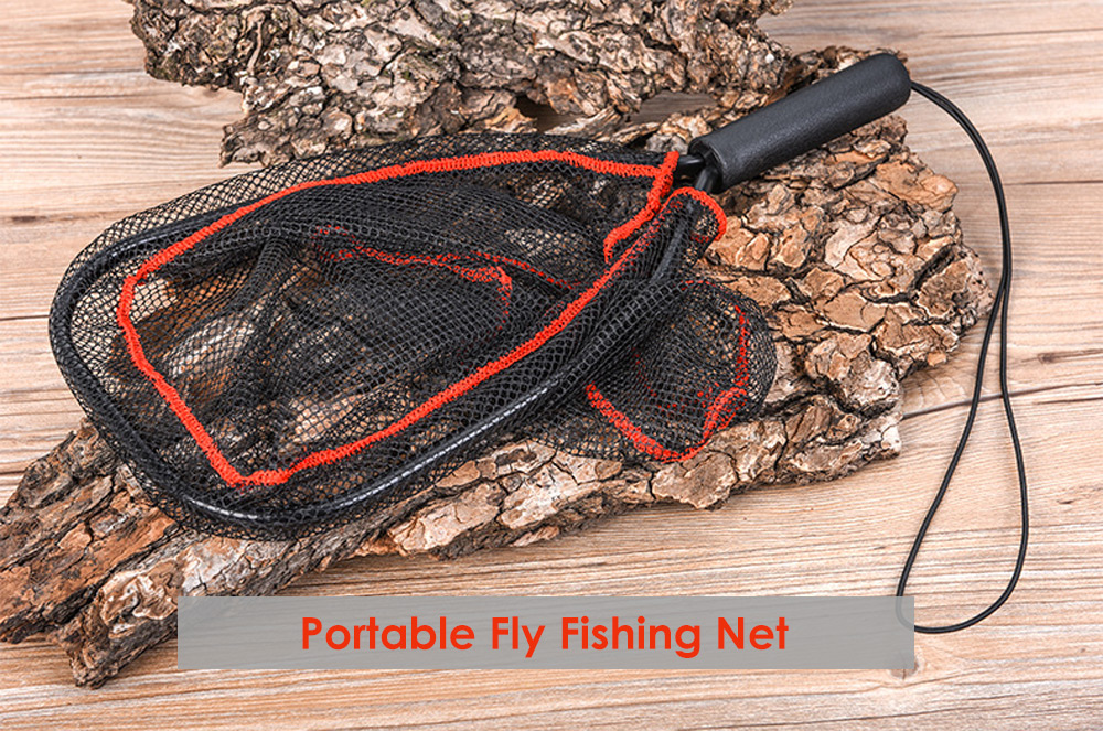 Aluminum Alloy Portable Fly Fishing Landing Net