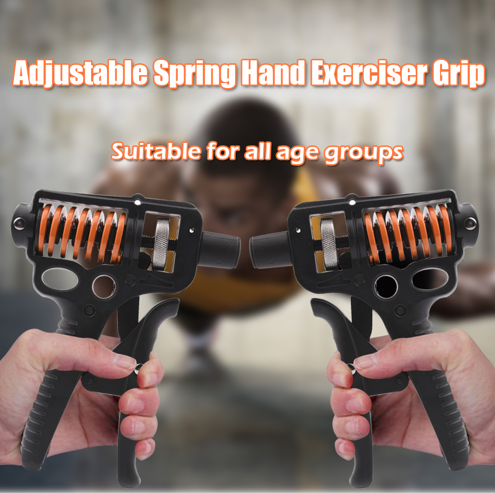 Adjustable Spring Hand Exerciser Grip Strength Trainer