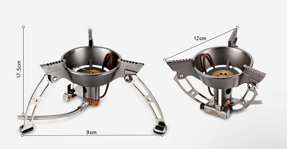 BRS - 11 Outdoor Foldable Stove Gas Burner Camping Cooker