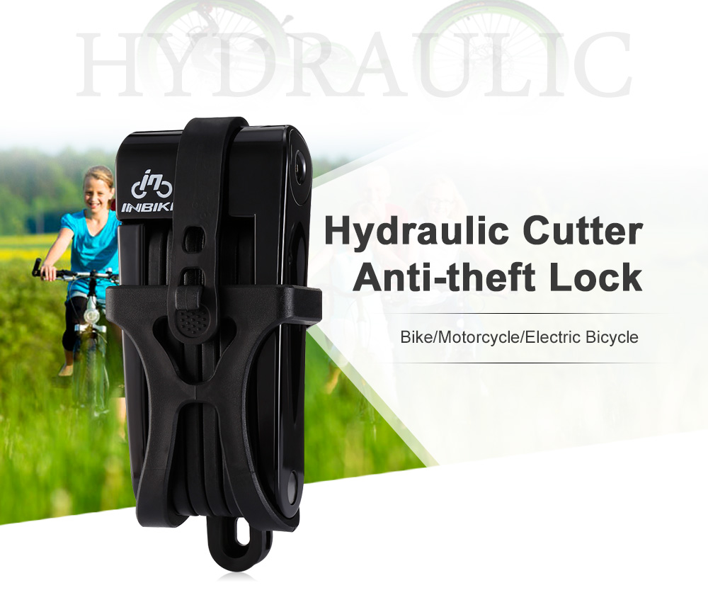 INBIKE D906 Anti-shear 12 Ton Hydraulic Cutter Bike Anti-theft Lock