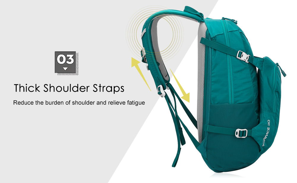 NEVO RHINO 30L Outdoor Climbing Nylon Water-resistant Sports Backpack