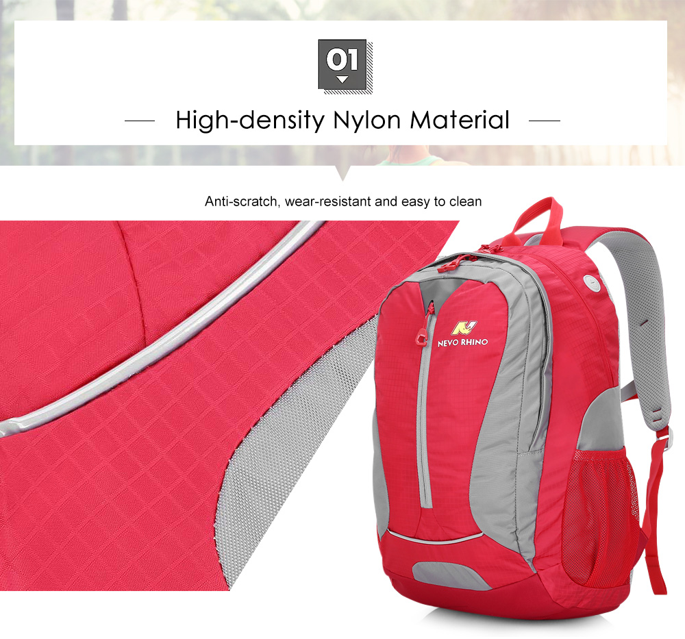 NEVO RHINO Outdoor Climbing Hiking Nylon Lightweight Sports Travel Backpack