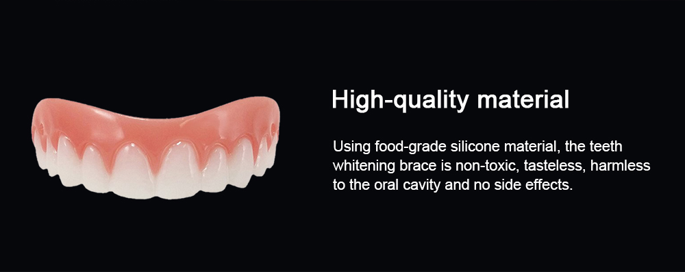 Silicone Simulation Teeth Braces Tooth Whitening Tools