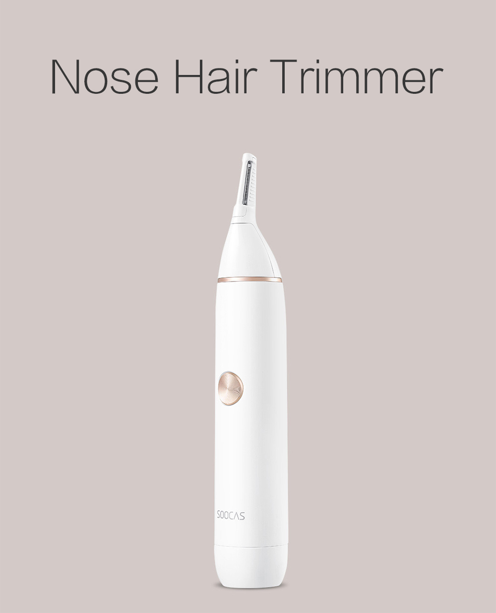 SOOCAS N1 Nose Hair Trimmer from Xiaomi Youpin