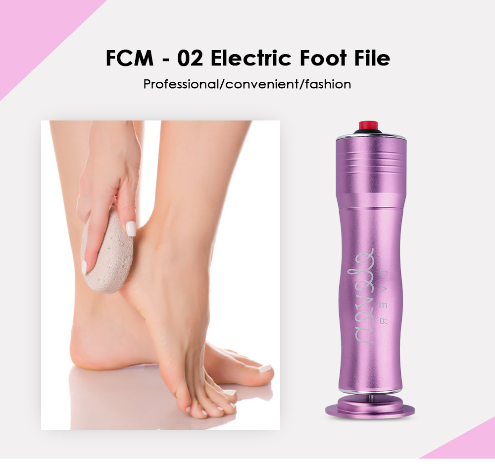 FCM - 02 Electric Foot File Pedicure Tool Dead Skin Polisher