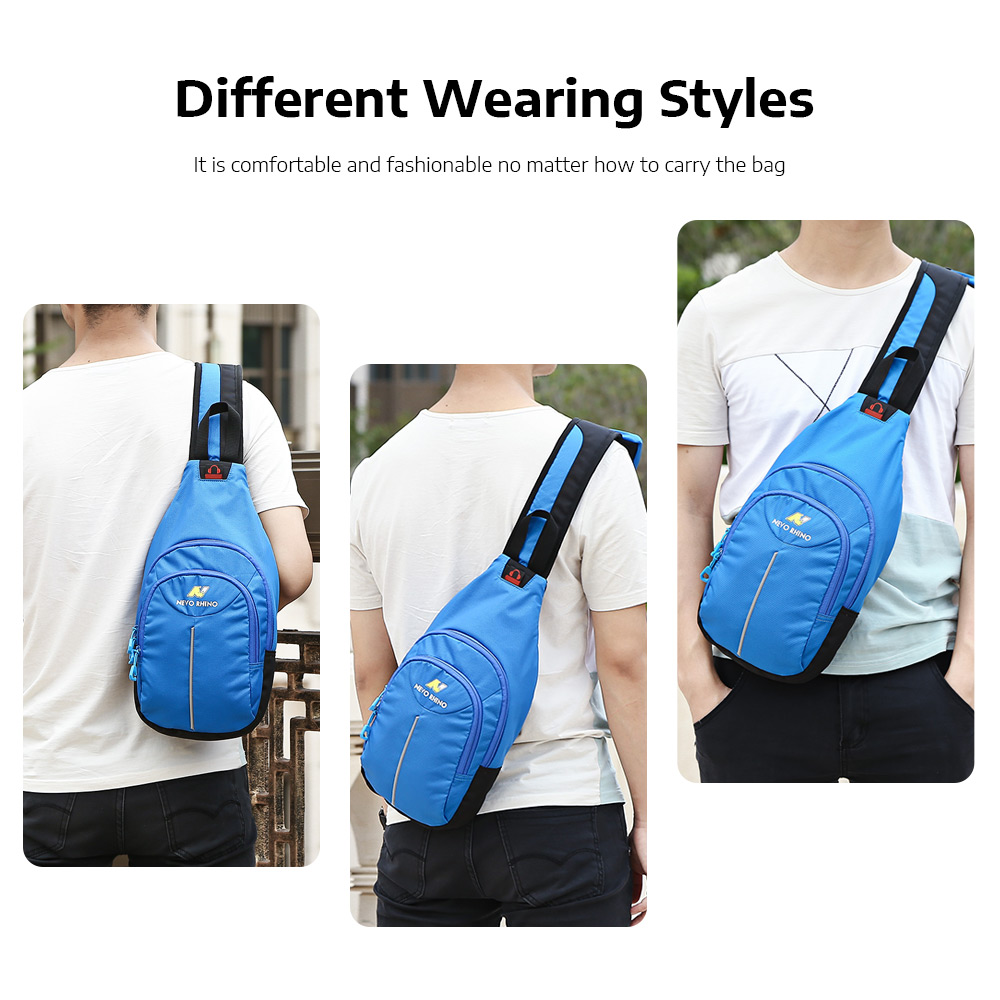 NEVO RHINO Sling Backpack Shoulder Chest Crossbody Bag Outdoor Hiking Small Daypack
