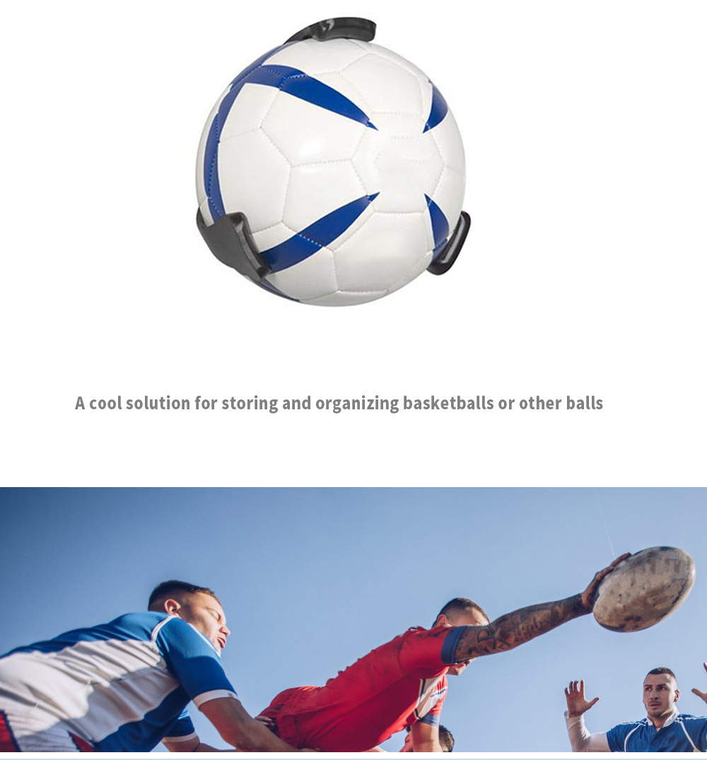 Space Saver Basketball Soccer Ball Claw Sports Wall Mount Holder