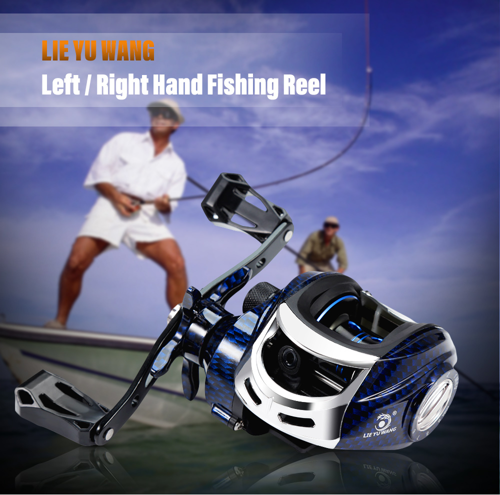 LIE YU WANG 15 + 1BB 7.2 : 1 Left / Right Hand Fishing Reel