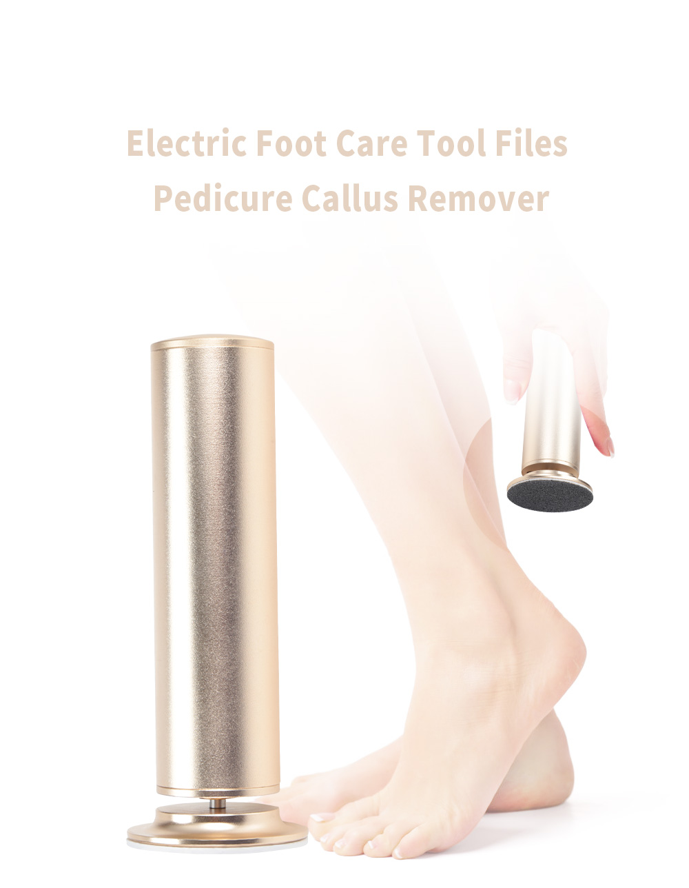 Electric Foot Care Tool Files Pedicure Callus Remover