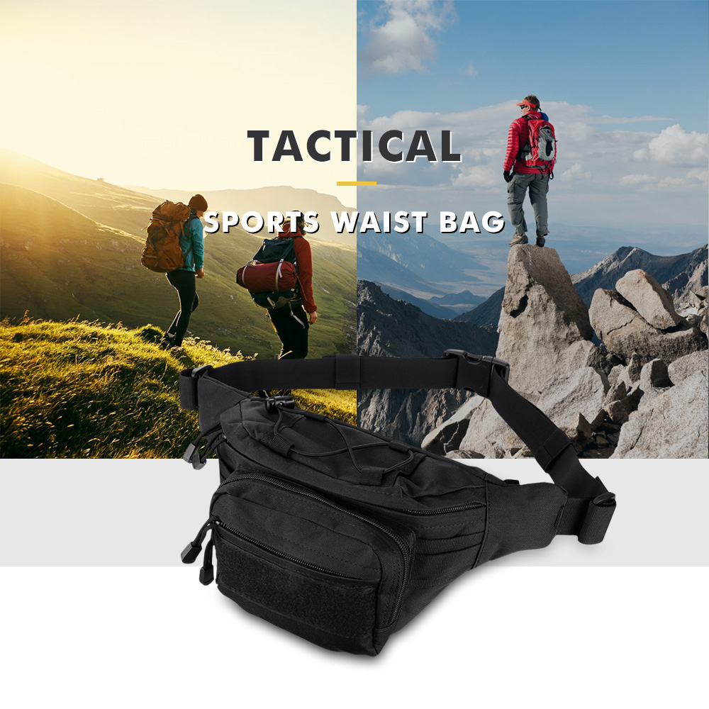 Outdoor Tactical Military Sports Cycling Waist Pack Shoulder Bag