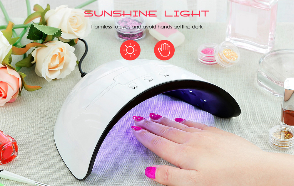 36W Phototherapy Machine Smart Induction LED Nail Dryer