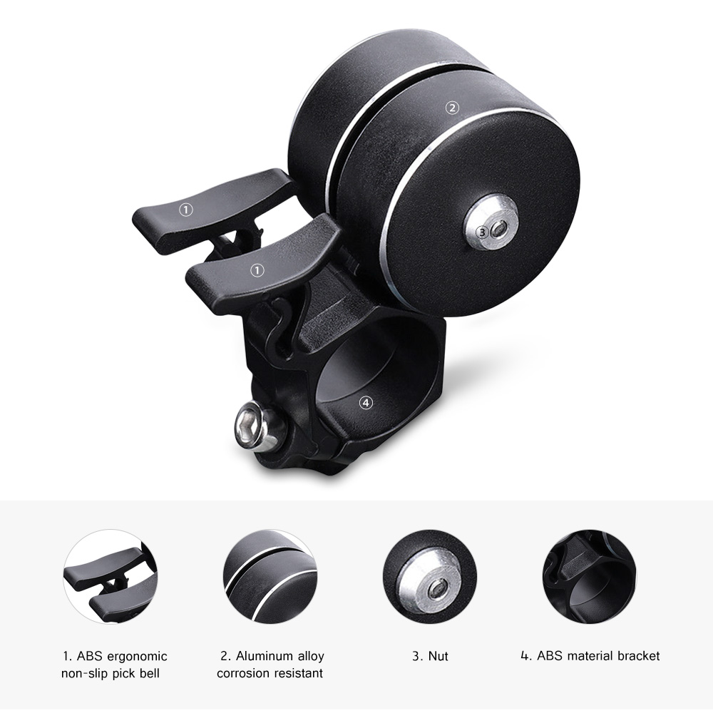 High Volume Bicycle Scooter Bells for Xiaomi Mi Electric Scooters