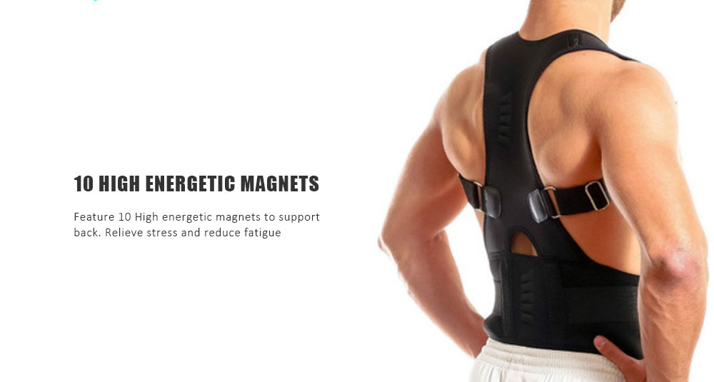 Male Female Adjustable Magnetic Posture Corrector Corset