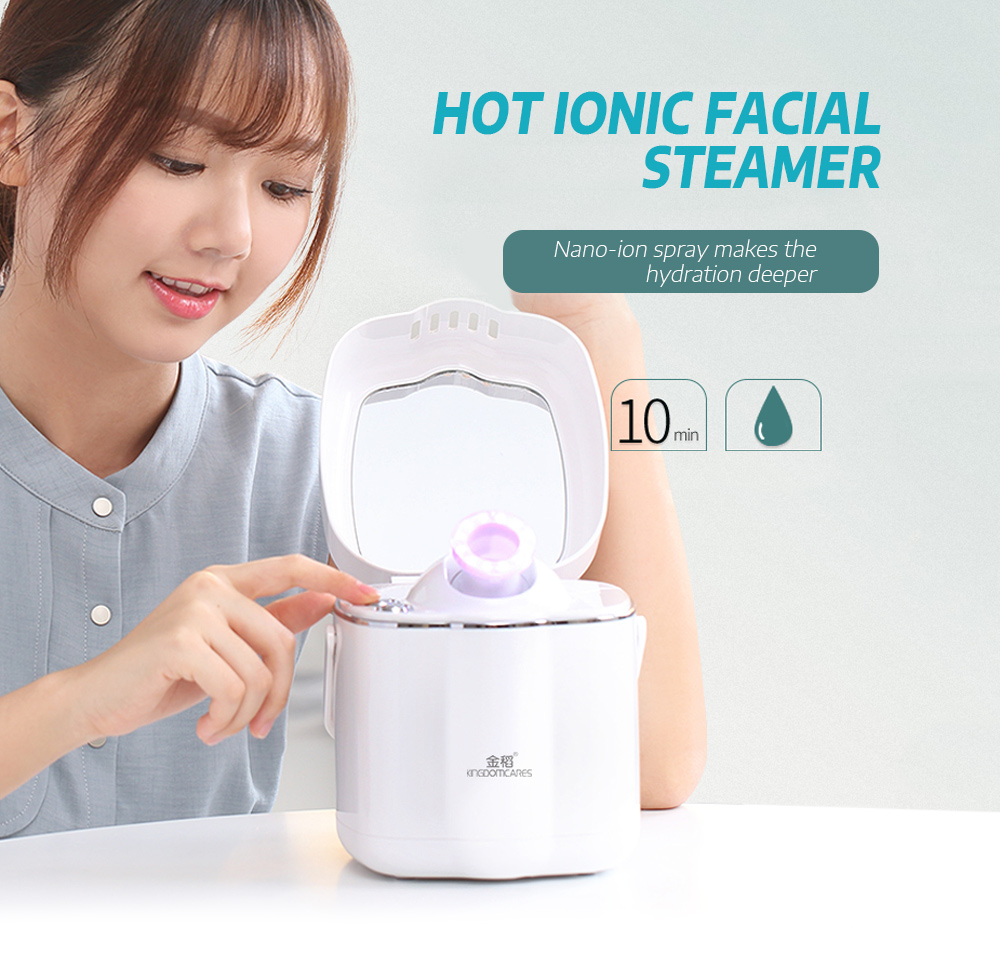 KINGDOMCARES KD - 2332 Hot Ionic Facial Steamer Home SPA Face Skin Care Humidifier