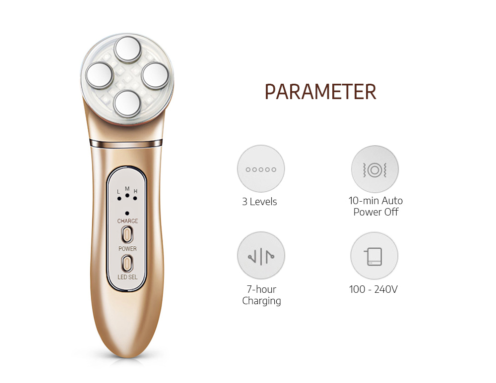 K_SKIN OP9910 EMS Anti-aging RF Skin Lifting Face Massager for Home Use