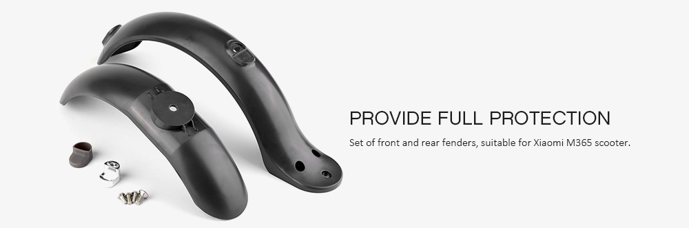 Front / Rear Fender Set for Xiaomi M365 Scooter