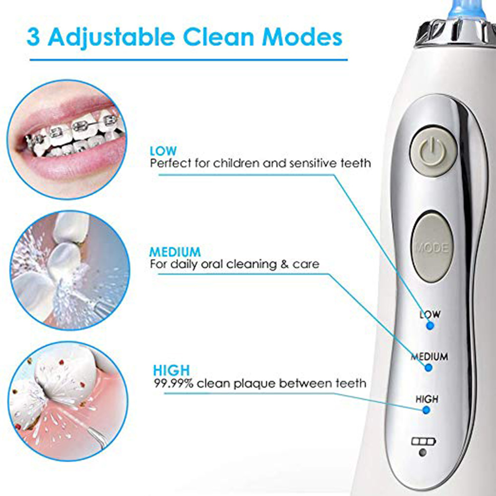 H2ofloss HF - 5 Portable Home Electric Water Flosser