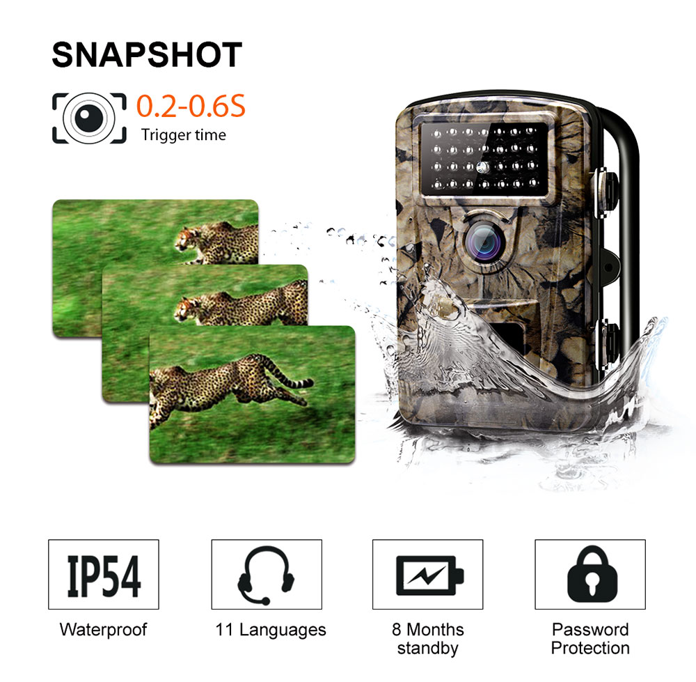 PH700A Waterproof Infrared Outdoor Camera