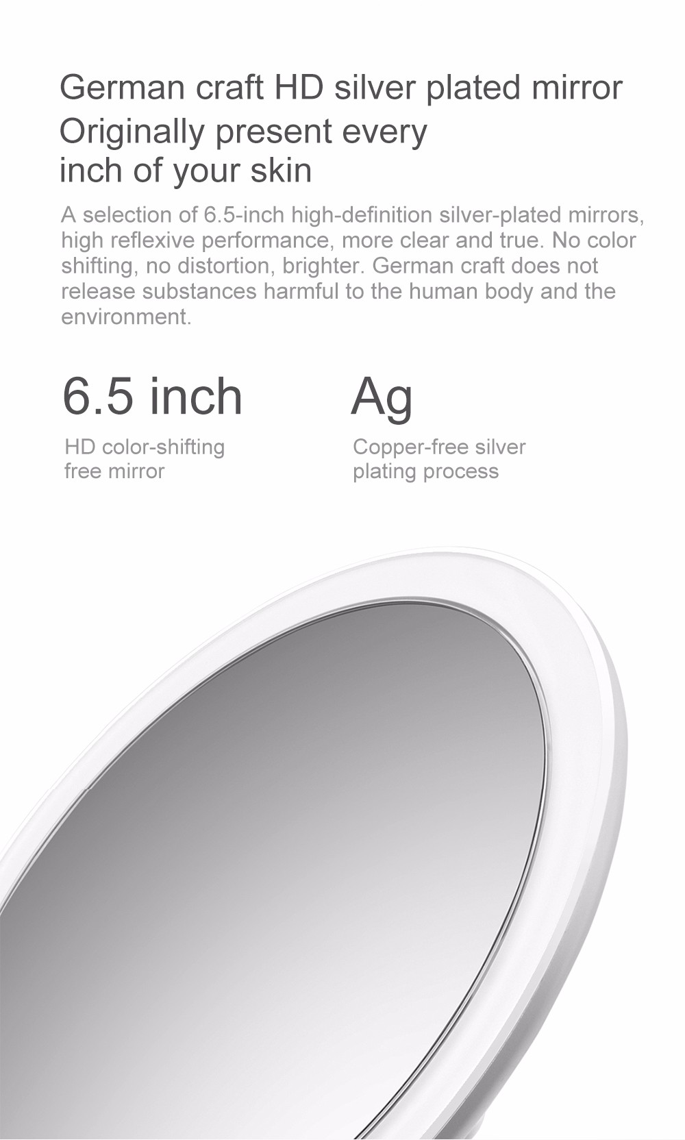Xiaomi HD Daylight Makeup Mirror