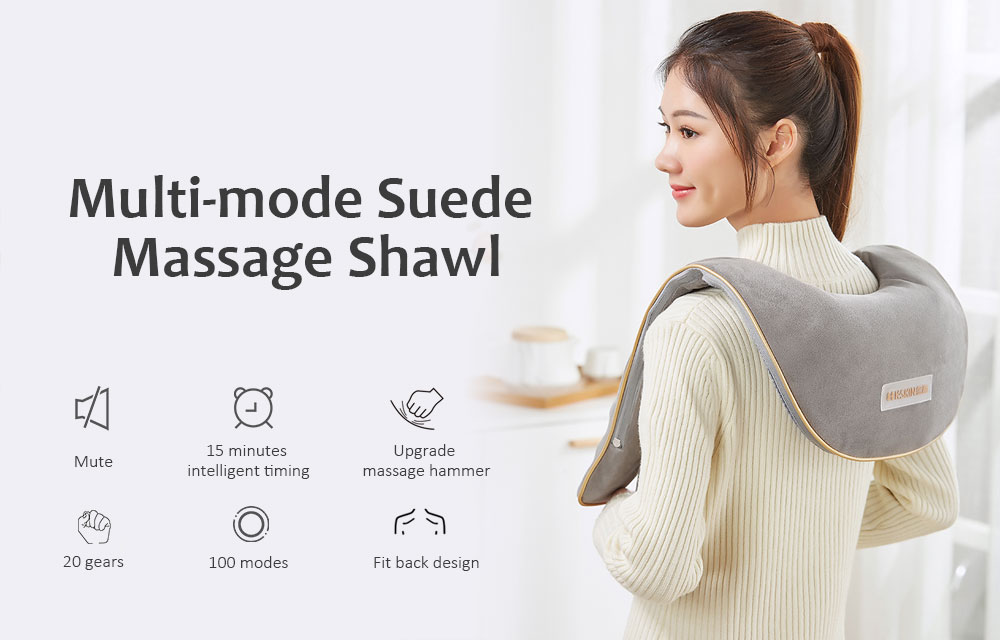 K_SKIN KD880A Multi-mode Suede Massage Shawl