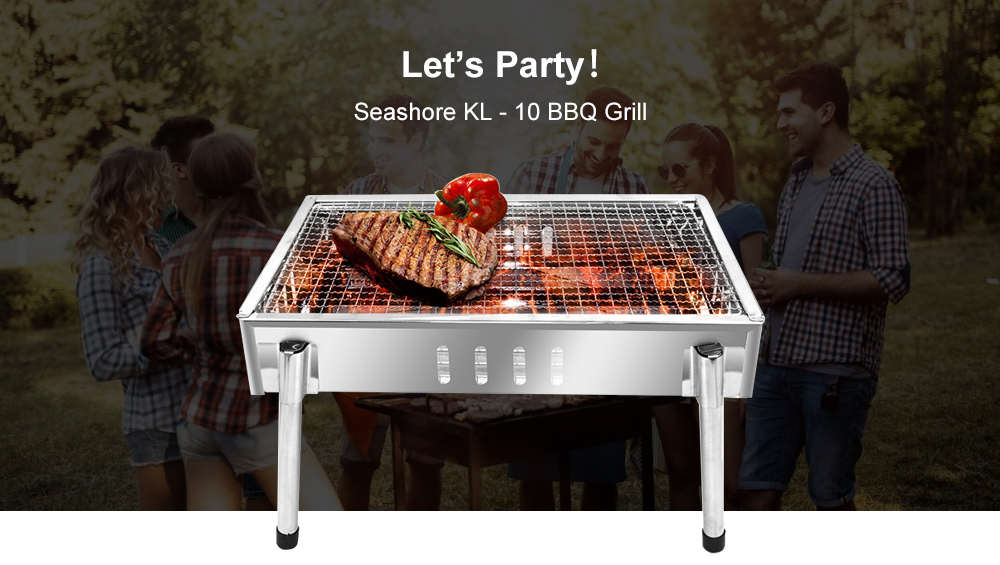 Seashore KL - 10 BBQ Grill Outdoor Stove Portable Household Oven