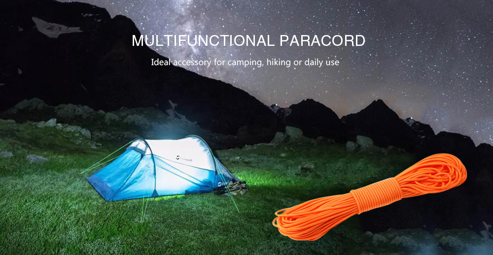 Outdoor Multifunctional 7 Core Umbrella Rope Emergency Survival Paracord