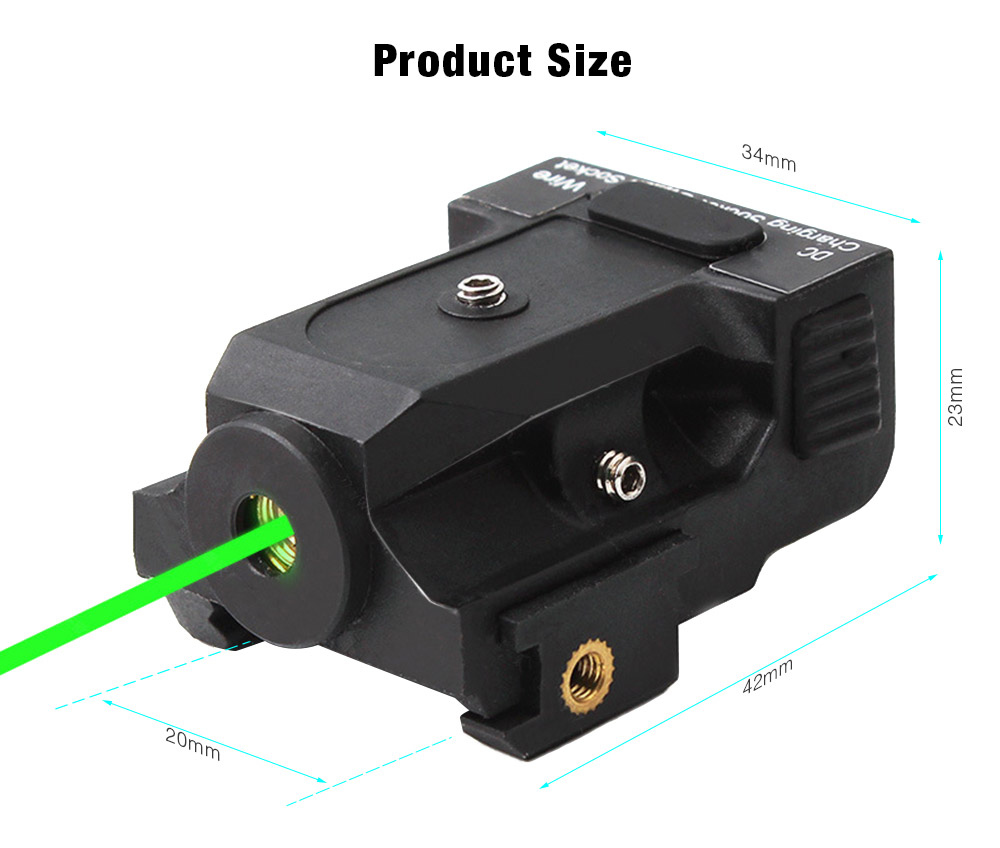 L101G Outdoor Tactical Green Laser Slight Optical Maser Sighting Device