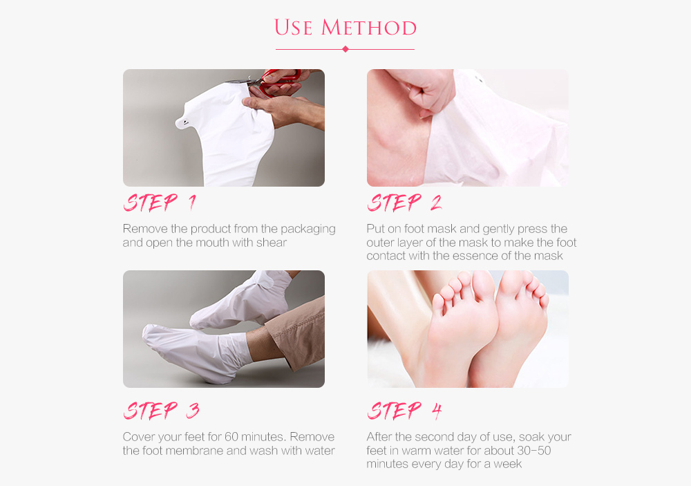 Rejuvenating Foot Mask Exfoliating Peeling Care Sock