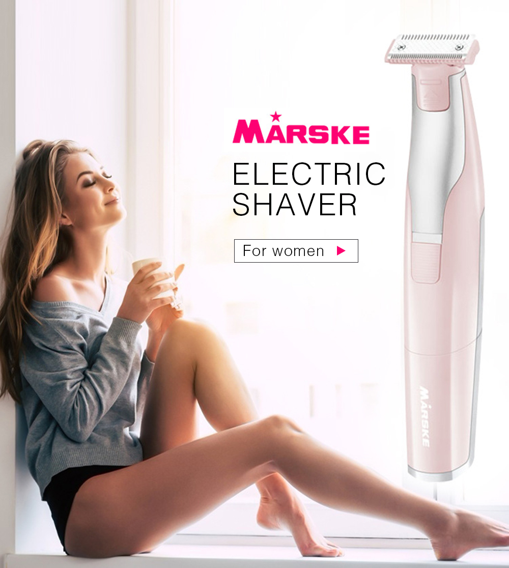MARSKE Safety Razor Electric Shaver for Women Men