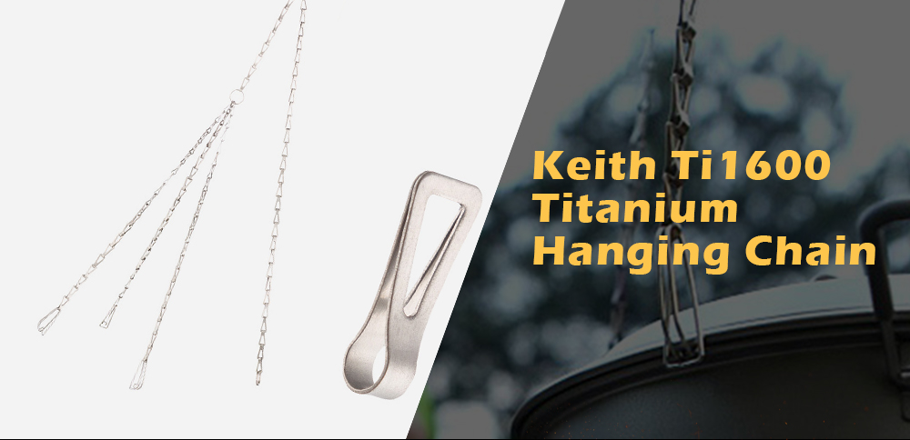 Keith Ti1600 Lightweight Titanium Hanging Chain