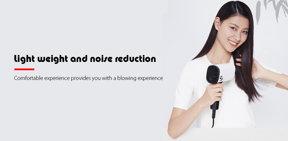 SMATE SH - A162 Home High Power / Folding / Negative Ion / Cold Hot Air Hair Dryer from Xiaomi youpin
