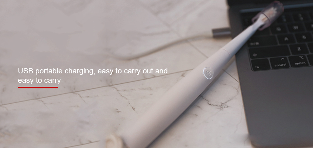 Saky E1P Smart Waterproof Soft Hair Sonic Electric Toothbrush