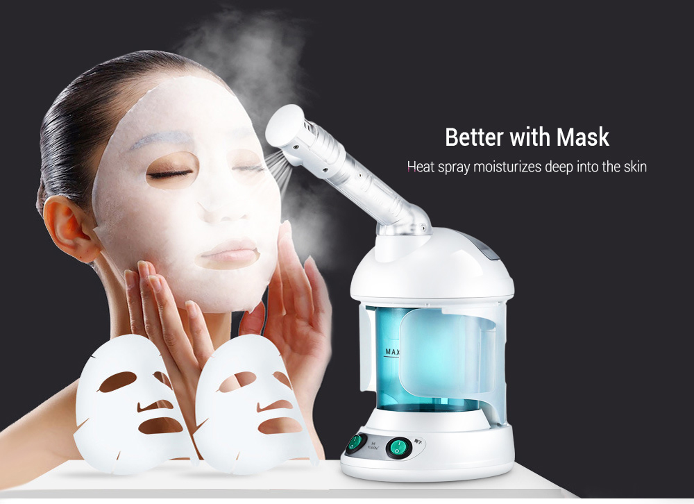 K_SKIN KD - 2328 Hot Ionic Facial Steamer Home SPA Face Skin Care Humidifier