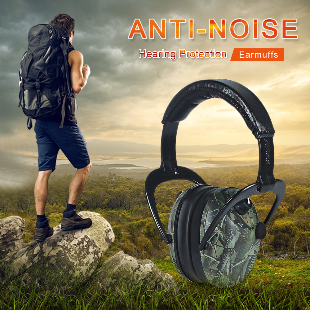 Anti-noise Tactical Hearing Protection Earmuffs
