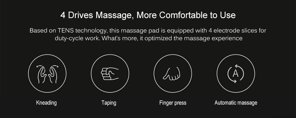 LF - H105 Low-frequency Pulse Technology Magnetic APP Intelligent Control Massage Patch from Xiaomi Youpin