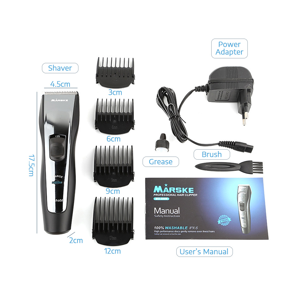 MARSKE MS - 5008 Electronic Shaver Rechargeable Water-proof Razor