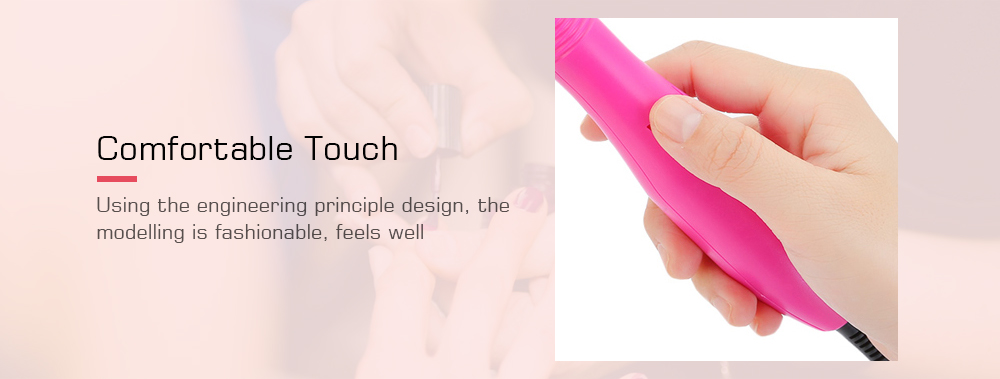 YQ - T08 Mute Operation / Adjustable Speed / Comfortable Touch / Sharp Bit Electric Nail Polisher