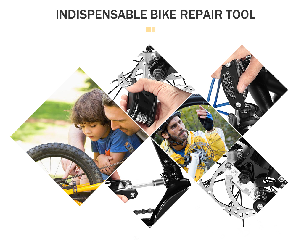 Multifunctional Lightweight Bicycle Repair Tools