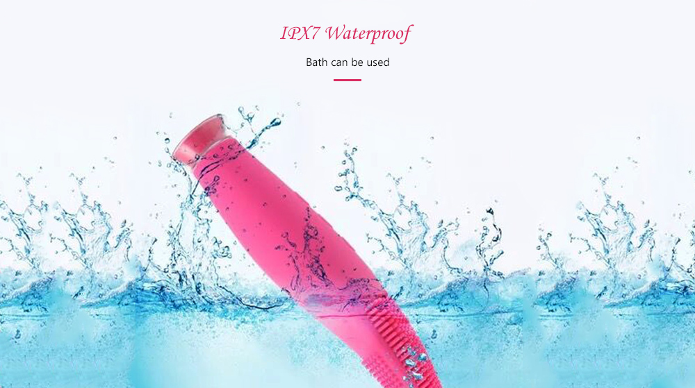 Constant Temperature Vibration Heating Silicone Ultrasonic Cleansing Instrument