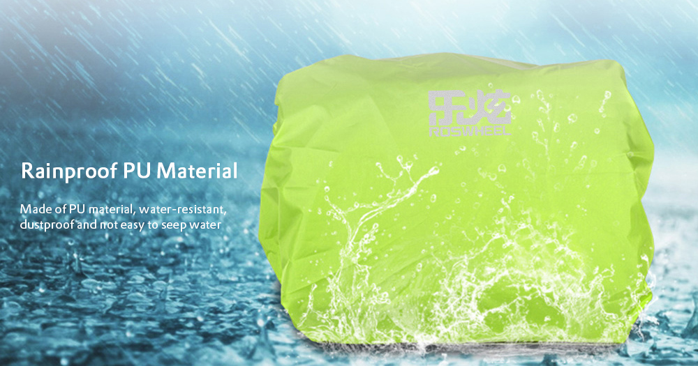 ROSWHEEL Waterproof Bicycle Rear Seat Carrier Bag Rack Rain Cover